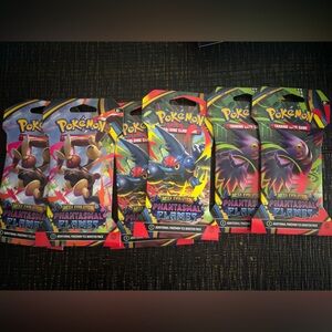 Pokémon 6 booster pack cards